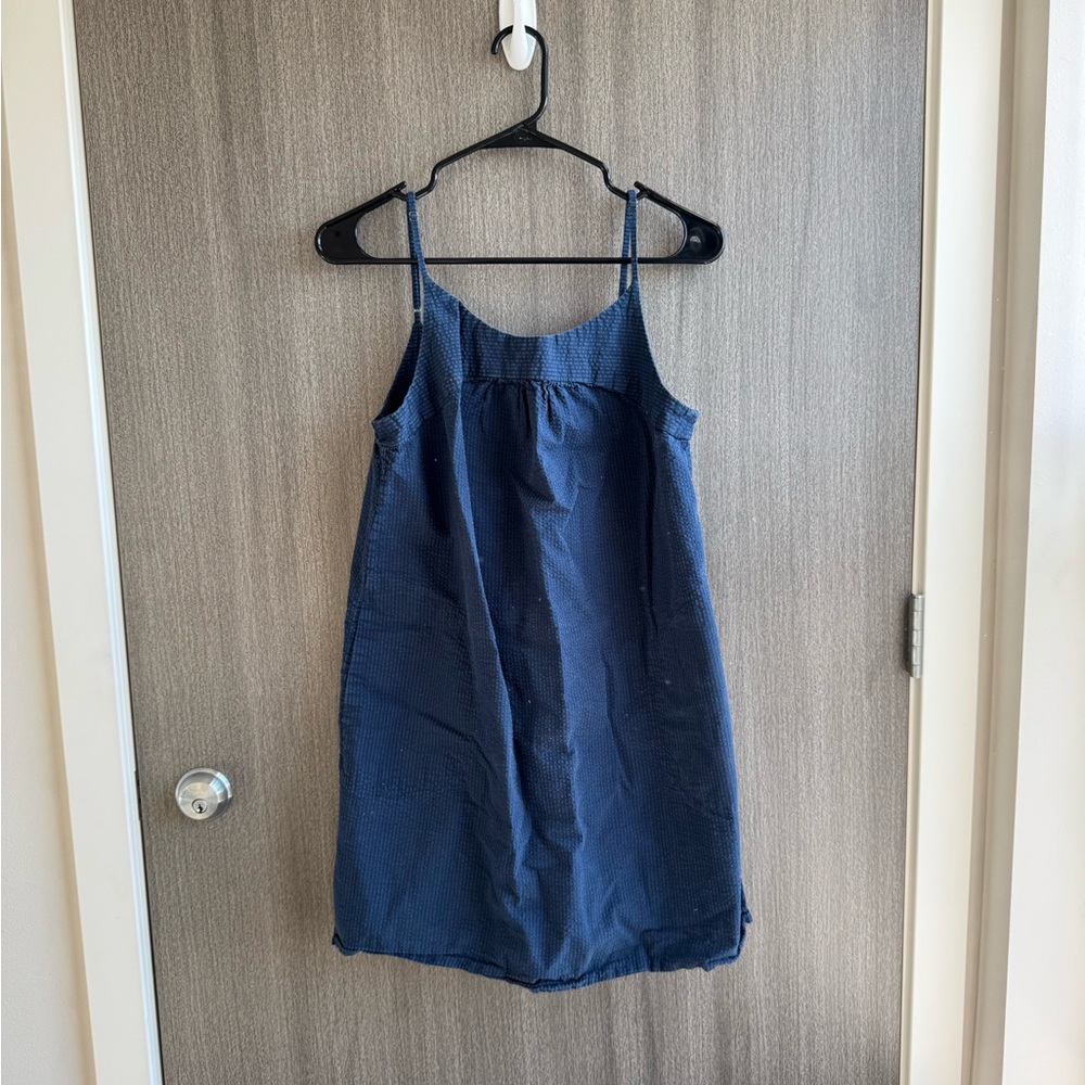 Patagonia Textured Navy Outdoor Dress - S